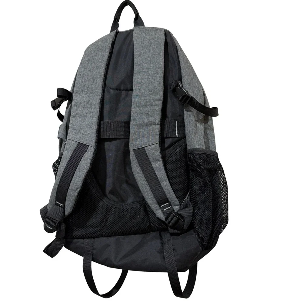 XIXOU Heather Gray Laptop Backpack USB Charging Port‎ Tech Commuter School Bag